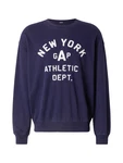 GAP Sweatshirt marine/weiß
