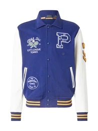 Jacke royalblau / dunkelgelb / wei