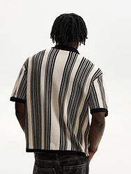 Bershka Hemd schwarz/wollweiß