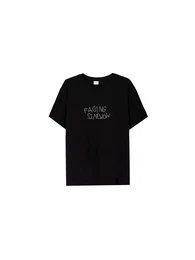 T-Shirt schwarz / wei