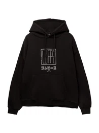 Sweatshirt grau / schwarz