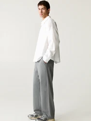 Pull&Bear Hose grau