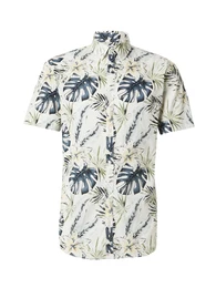 Hemd 'JJHAWAII' blau / khaki / wei