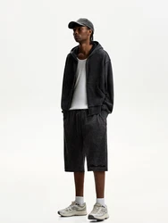 Bershka Shorts dunkelgrau
