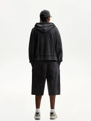 Bershka Shorts dunkelgrau