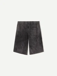 Bershka Shorts dunkelgrau