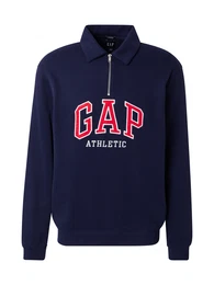Sweatshirt navy / rot / wei