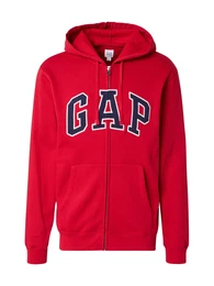 Sweatjacke 'HERITAGE' navy / rot / wei