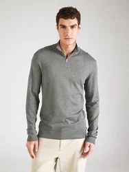 LINDBERGH Strickpullover (1-tlg) dunkelgrün