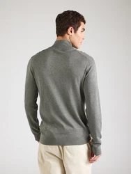 LINDBERGH Strickpullover (1-tlg) dunkelgrün
