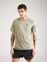 NIKE Funktionsshirt 'Ready' khaki/schwarz