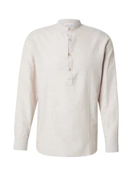 JACK & JONES Hemd 'JJESUMMER' beige