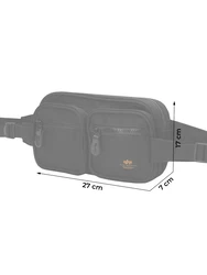ALPHA INDUSTRIES Gürteltasche schwarz