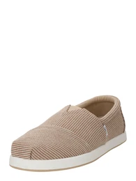 Slip On beige / braun
