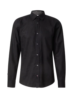 JOOP! Jeans Hemd 'Hanson' schwarz