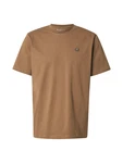 KnowledgeCotton Apparel T-Shirt Alder braun