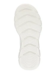 Skechers BOBS B FLEX CHILL EDGE Sneaker Memory Foam Innensohle schwarz/weiß