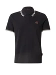 NAPAPIJRI Poloshirt MACAS schwarz/weiß