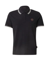 Poloshirt 'E-MACAS' schwarz / wei