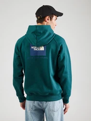 THE NORTH FACE Raglan Redbox Sweatshirt blau/smaragd/weiß