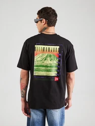 THE NORTH FACE T-Shirt 'AXYS' zitrone/grün/rot/schwarz