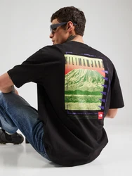 THE NORTH FACE T-Shirt 'AXYS' zitrone/grün/rot/schwarz