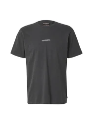 Superdry T-Shirt schwarz/weiß