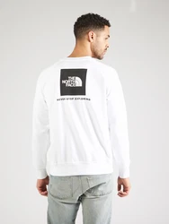 THE NORTH FACE Sweatshirt Raglan Redbox Crew Sweater schwarz/weiß