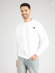 THE NORTH FACE Sweatshirt Raglan Redbox Crew Sweater schwarz/weiß