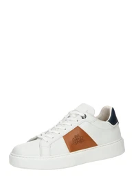 Sneaker braun / schwarz / wei