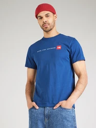 The North Face Mens Short Sleeve Never Stop Exploring Tee blau/rot/weiß