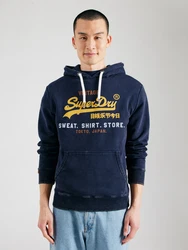 Superdry Sweatshirt 'CALI' navy/goldgelb/weiß