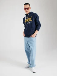 Superdry Sweatshirt 'CALI' navy/goldgelb/weiß