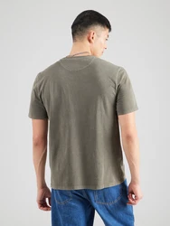 Timberland T-Shirt DUNSTAN Garment Dye Short Sleeve dunkelgrün