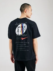 Nike Sportswear T-Shirt 'M90 OC MIXTAPE' blau / gelb / schwarz / weiß