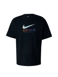 T-Shirt 'M90 OC MIXTAPE' blau / gelb / schwarz / wei