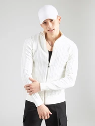DRYKORN Strickjacke 'ANTONIO' weiß