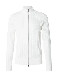 Strickjacke 'ANTONIO 10' wei