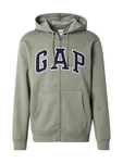 GAP Sweatjacke 'HERITAGE' marine/khaki/weiß