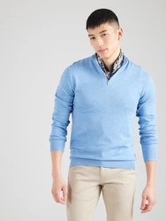 LINDBERGH Strickpullover (1-tlg) hellblau