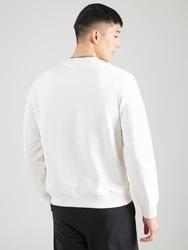 HUGO Sweatshirt Diragol212 Rundhals rot/schwarz/weiß