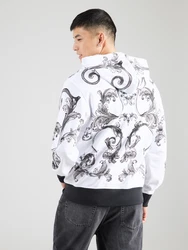 Versace Jeans Couture Sweatjacke graphit/schwarz/weiß