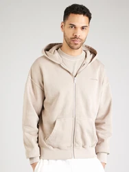 Pegador Sweatjacke Logo Oversized Zip Hoodie beige
