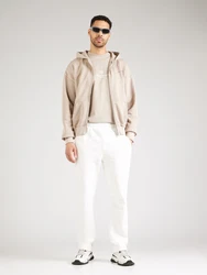 Pegador Sweatjacke Logo Oversized Zip Hoodie beige
