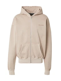 Sweatjacke beige