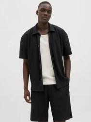 JACK & JONES Hemd 'JCOINTERLUDE' schwarz