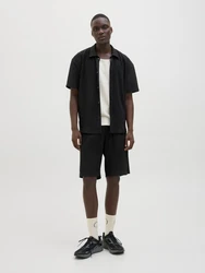 JACK & JONES Hemd 'JCOINTERLUDE' schwarz