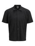 JACK & JONES Hemd 'JCOINTERLUDE' schwarz