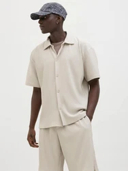 JACK & JONES Hemd 'JCOINTERLUDE' beige