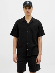 JACK & JONES Hemd JOREASTER PATRAS schwarz